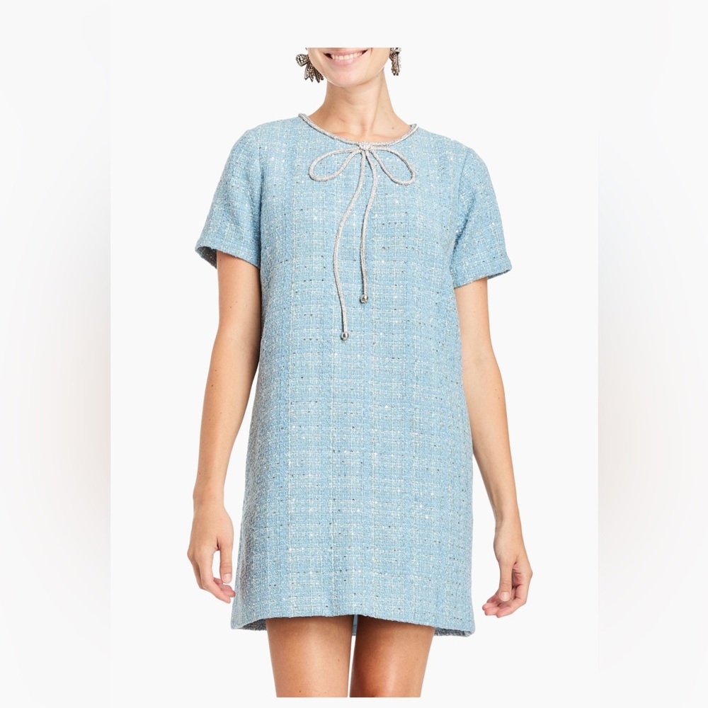 Mestiza New York Tweed Shift Minidress